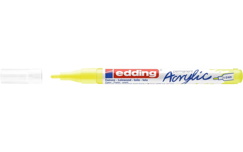 EDDING Marq. acryl. 5300 f. jaune fl