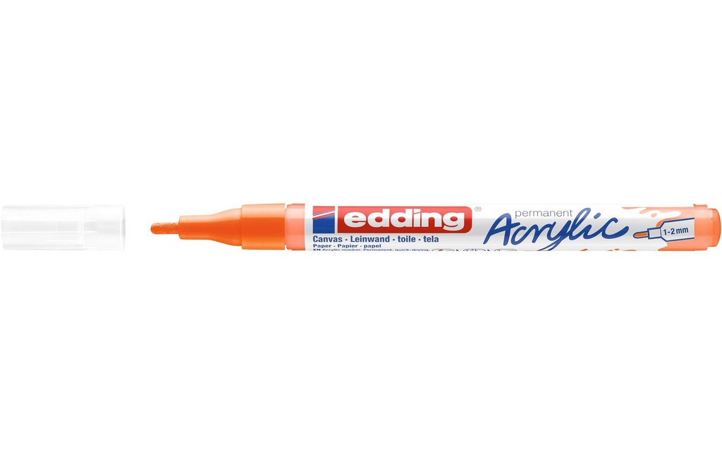 EDDING Marq. acryl. 5300 f. orange fl