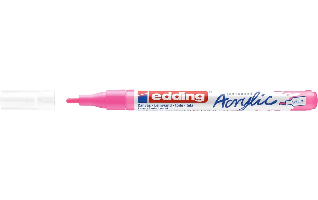 EDDING Marq. acryl. 5300 f. rose fl