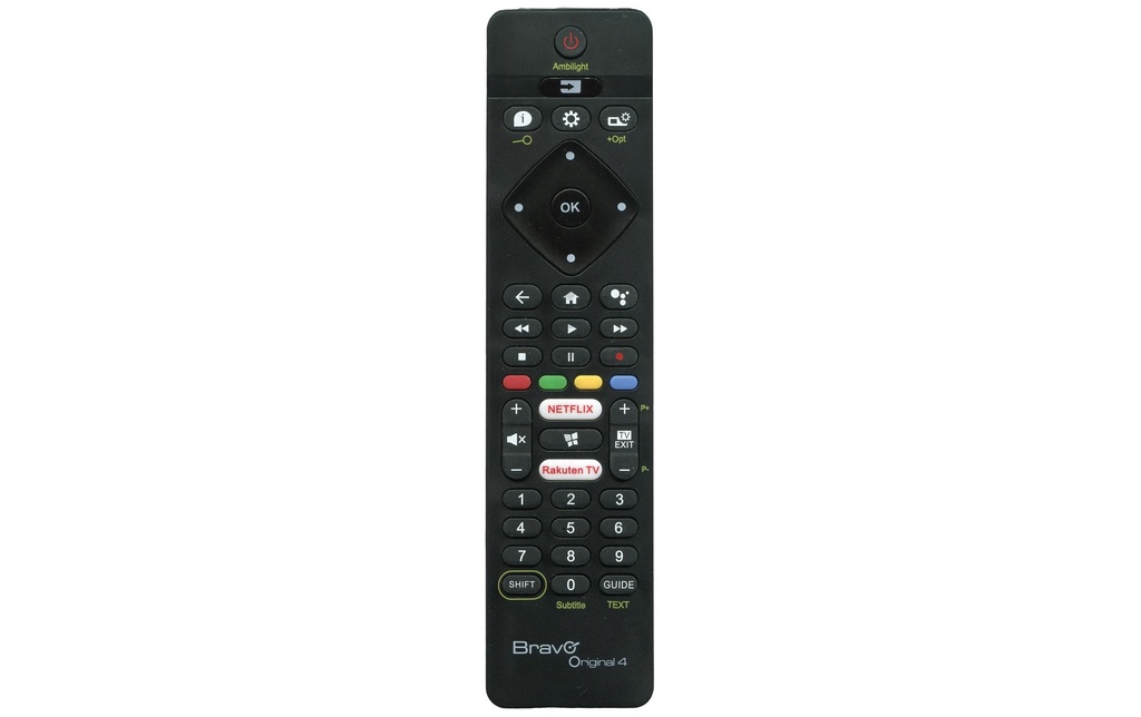 BRAVO Télécommandes de rechange Bravo ORIGINAL 4 Philips