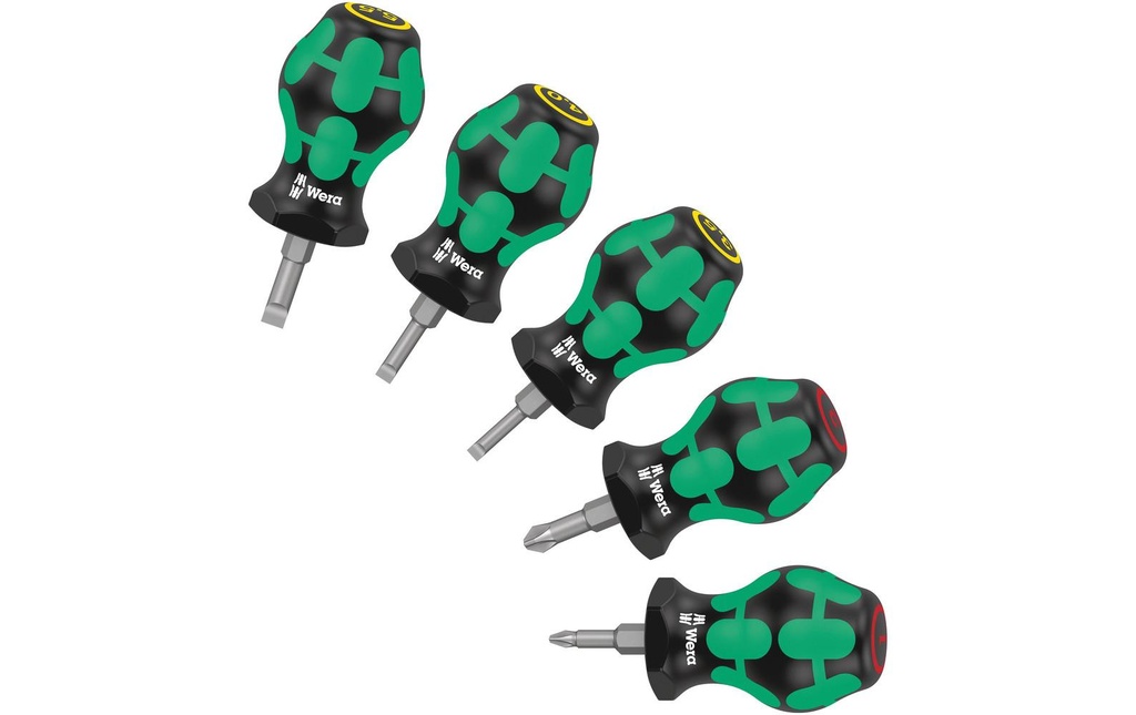 Wera Jeux de tournevis Stubby Set 1