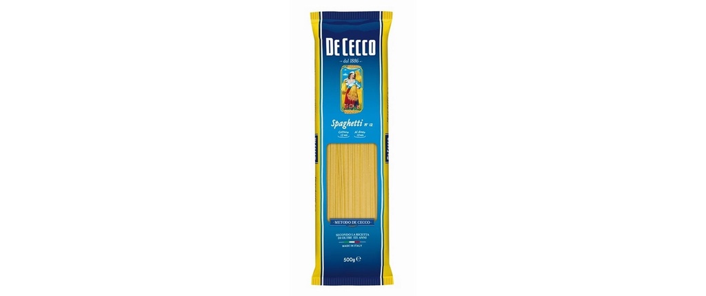 De Cecco Pâtes alimentaires Spaghetti Nr.12 500 g