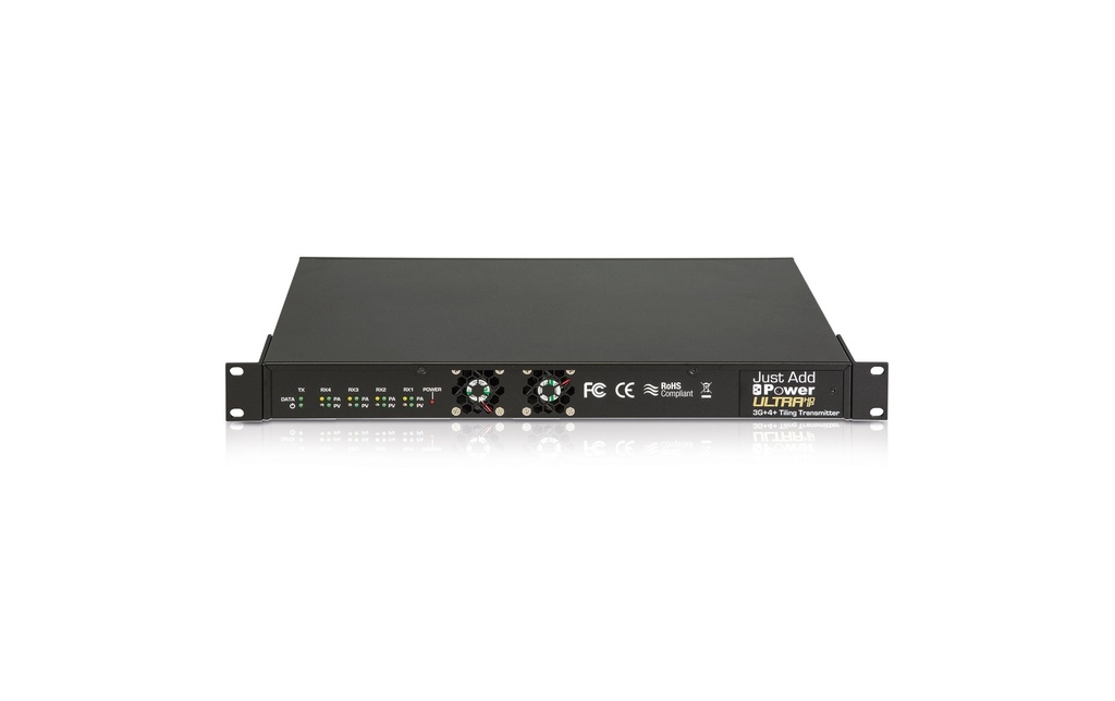 JUSTADDPOWER IP Transmitter VBS-HDIP-759A Rack, 4 à 1, 4K