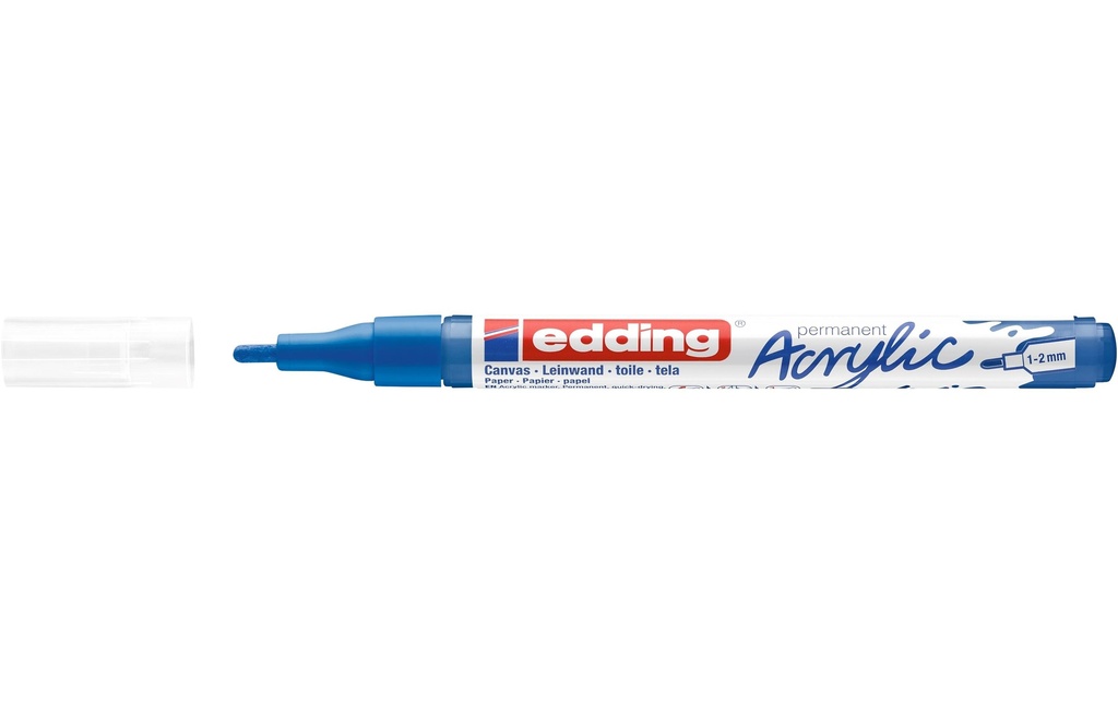 EDDING Marq. acryl. 5300 f. bleu gent