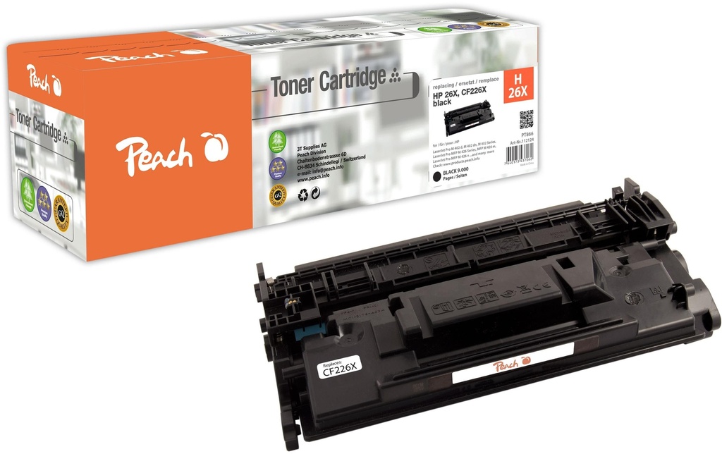 Peach Toner HP No. 26A noir