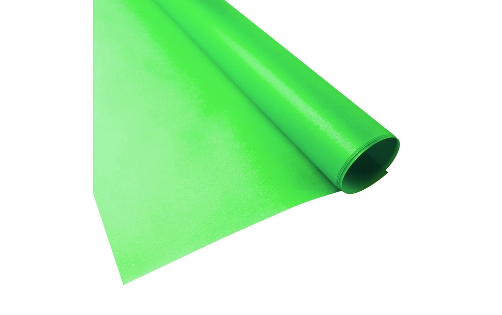 URSUS Papier transparent Uni 50 x 61 cm, 115 g/m², herbe verte