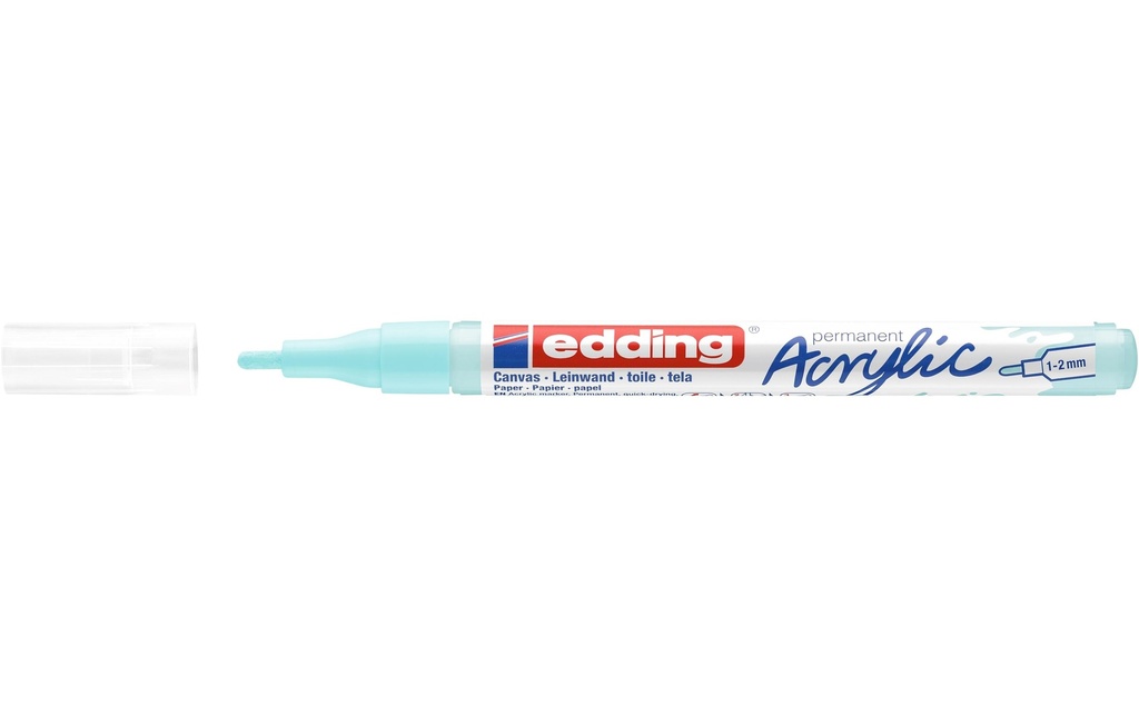 EDDING Marq. acryl. 5300 f. bleu past