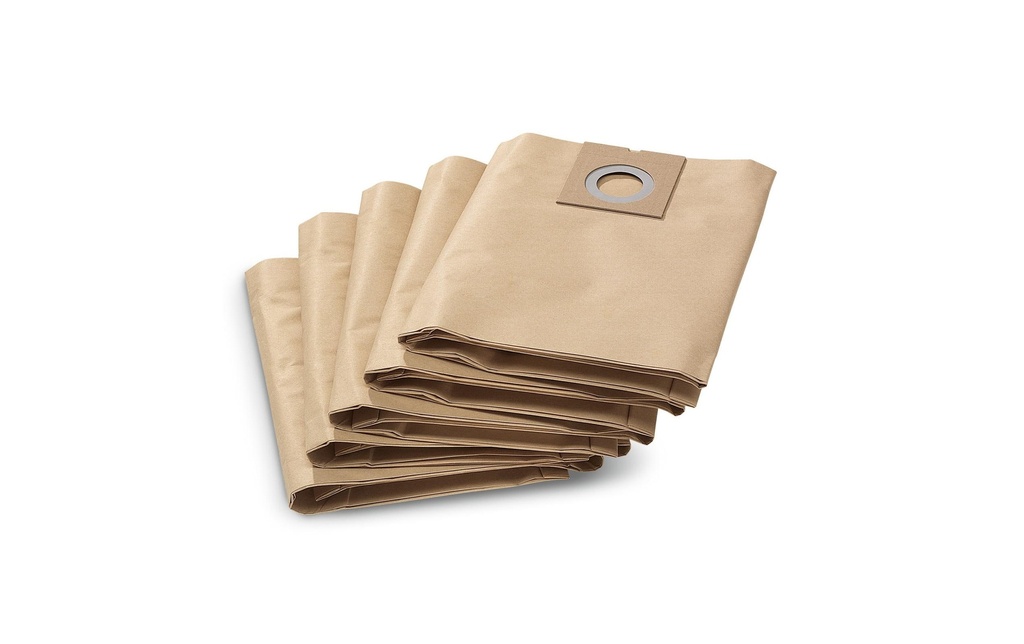 Kärcher Sac en papier M, 5 pièces