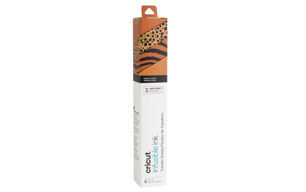 Cricut Film thermocollant Infusible Ink Leopard 30.5 x 30.5 cm, 4 pièces