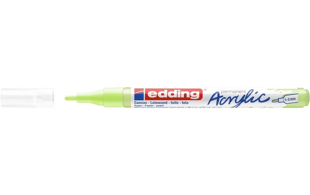 EDDING Marq. acryl. 5300 f. vert past