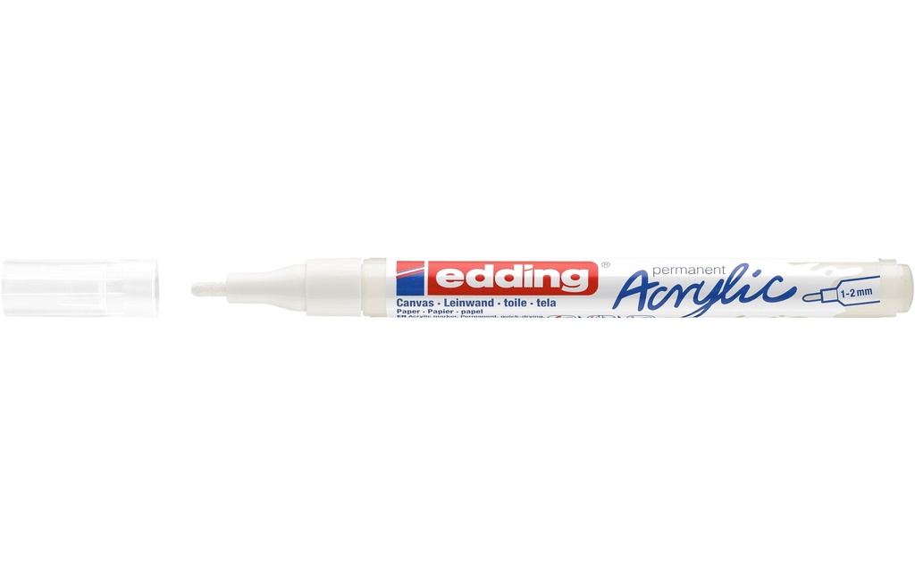 EDDING Marq. acryl. 5300 f. blanc