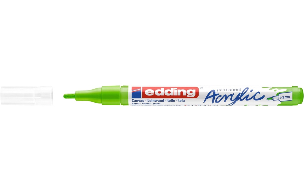 EDDING Marq. acryl. 5300 f. vert jaun