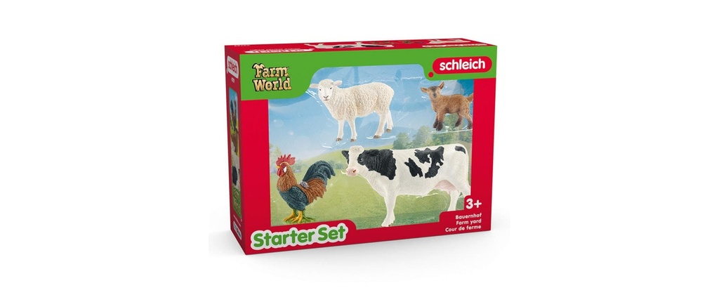 Schleich Ensemble de pions Farm World Kit de démarrage ferme
