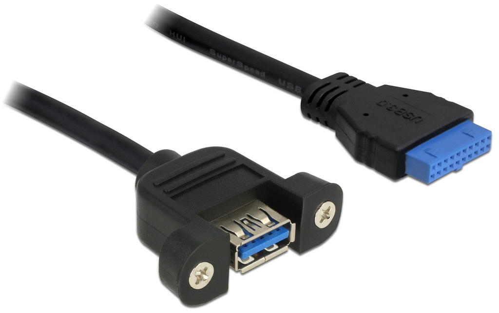 Delock Câble embase à broches USB3.0 50 cm interne