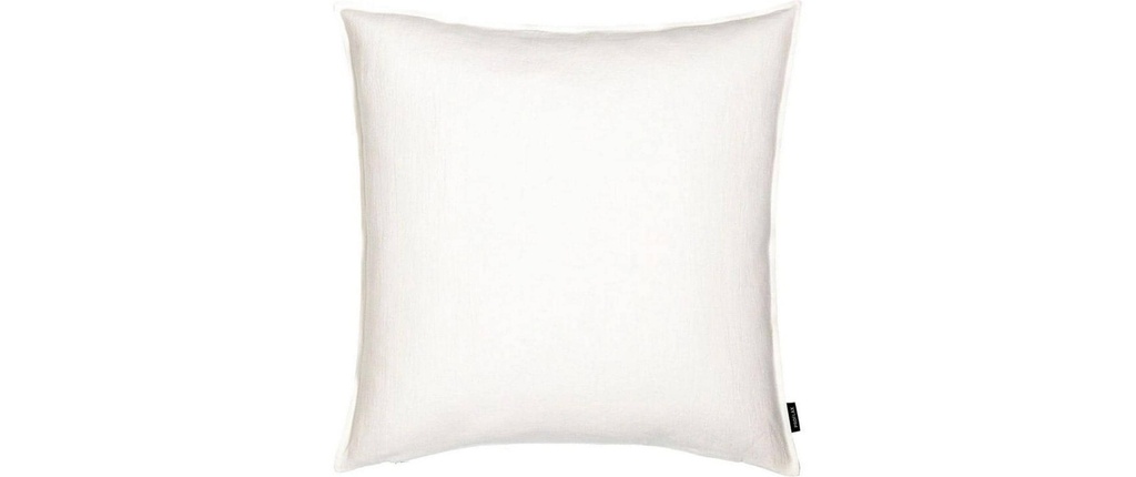PROFLAX Housse de coussin Leinen 50 x 50 cm, White