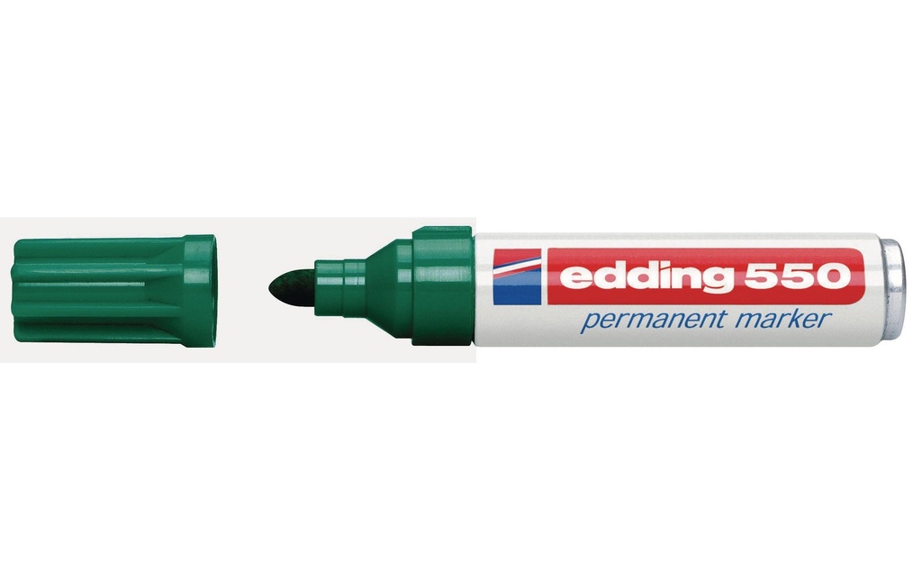 EDDING Marqueur permanent 550 vert