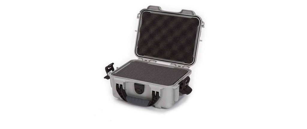 Nanuk Valise en plastique 904 - avec mousse Argenté