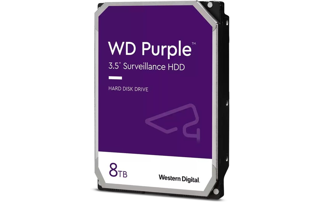 Western Digital Disque dur WD Purple 3.5 SATA 8 TB