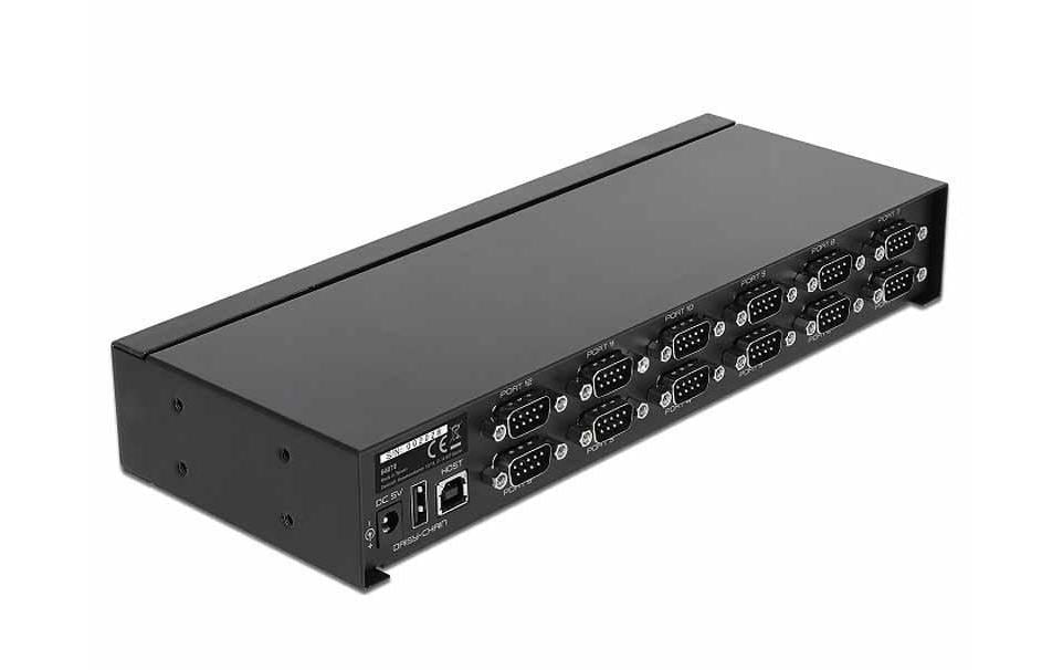 Delock Adaptateur sériel 64070 USB-A - 12x RS-232