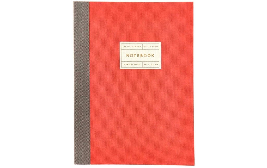 Rico Design Bloc-notes S 14,5 x 19,5 cm, Pois, Corail