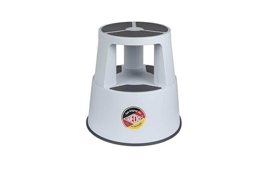 WEDO Tabouret à roulettes SuperStep Gris clair