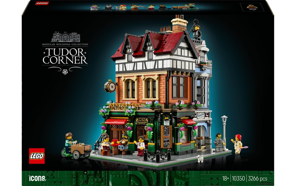 LEGO® Icons Maison d'angle de style Tudor 10350