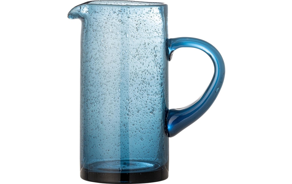 Bloomingville Cruche Tabby 1.1 l, Bleu