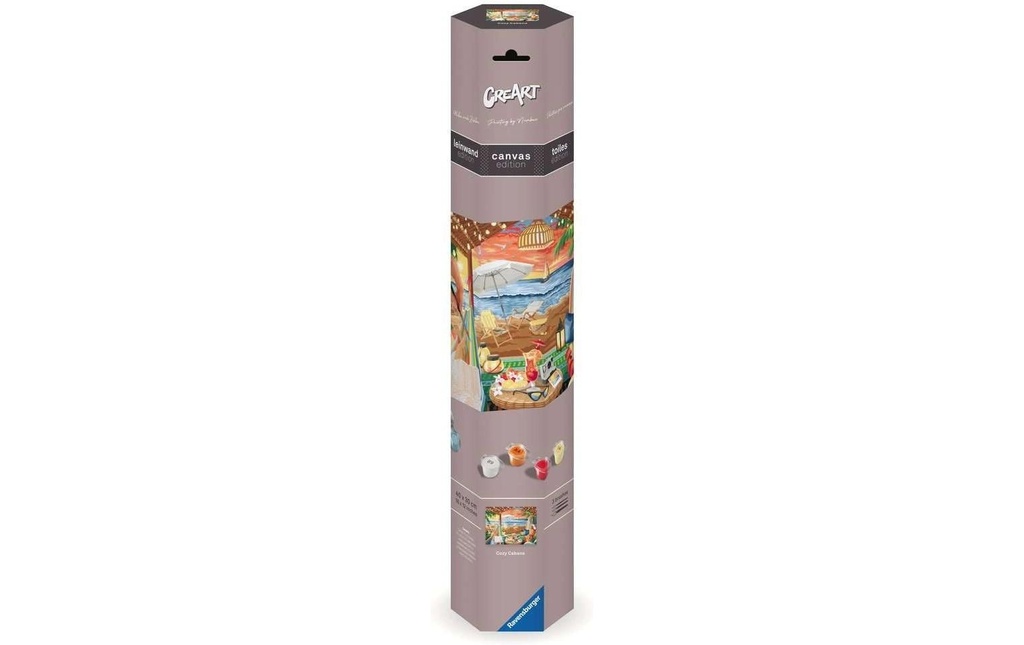 Ravensburger Peinture avec chiffres CreArt – Cozy Cabana