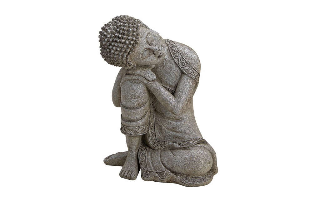 G. Wurm Figure décorative Bouddha en polyrésine, 20 cm
