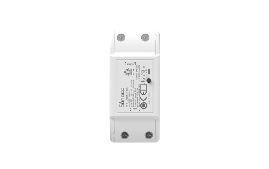 SONOFF Actionneur de commutation Wi-Fi BASICR4, simple 230 V 10A