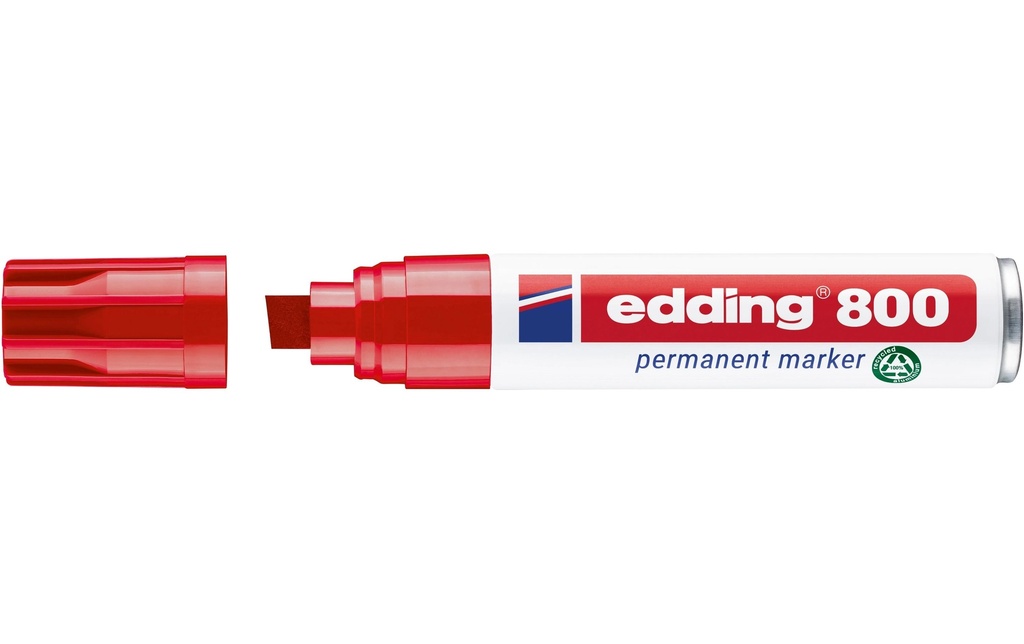 EDDING Marqueur permanent 800 rouge