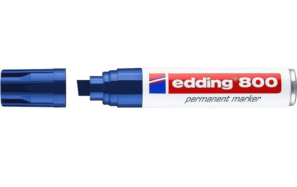 EDDING Marqueur permanent 800 bleu