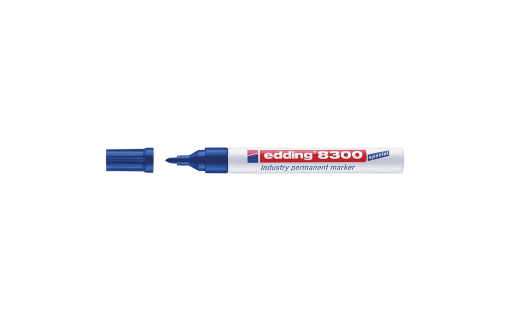 EDDING Marqueur permanent 8300 bleu