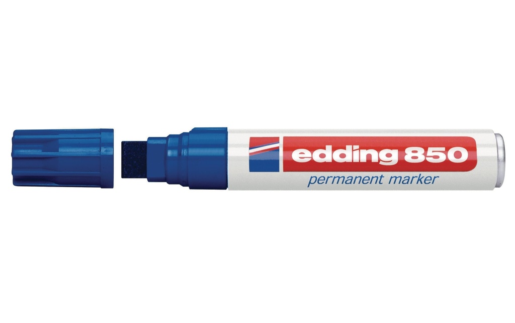 EDDING Marqueur permanent 850 bleu