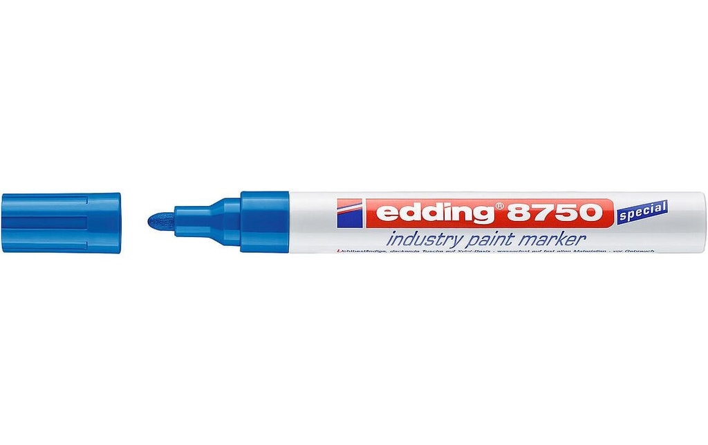 EDDING Marqueur peinture ind.8750 ble