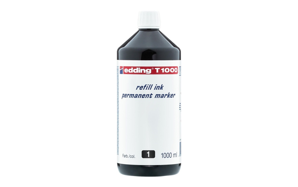 EDDING Encre T 1000 noir (1000 pces)