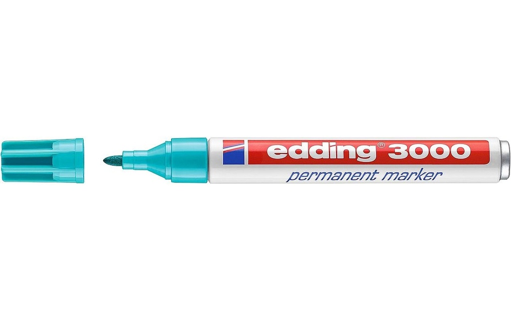 EDDING Marqueur perm.3000 turquoise