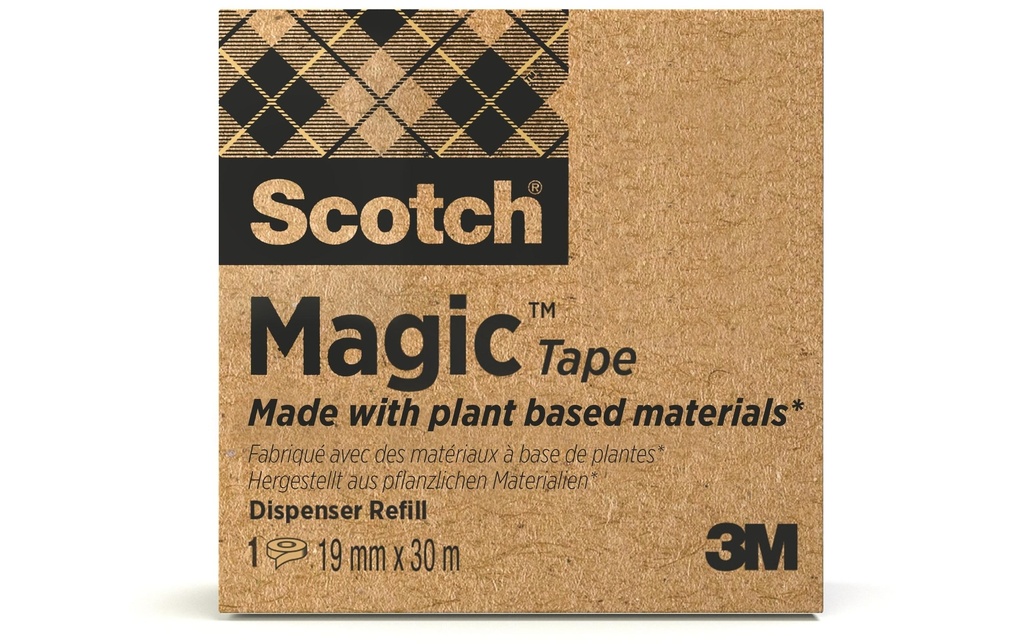 Scotch Ruban adhésif Scotch Magic: A Greener Choice 19 mm x 30 m