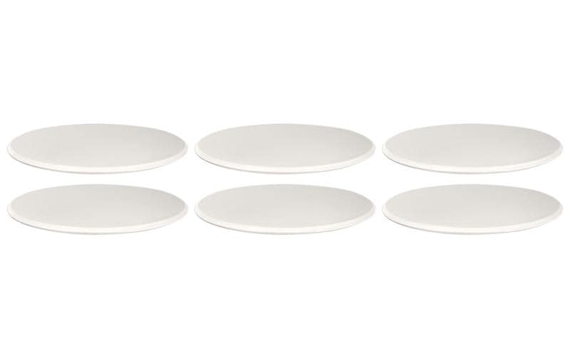 Villeroy & Boch Assiette non décorative NewMoon 6 Pièce/s, Blanc