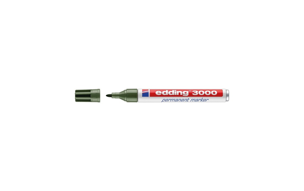 EDDING Marqueur permanent 3000 olive