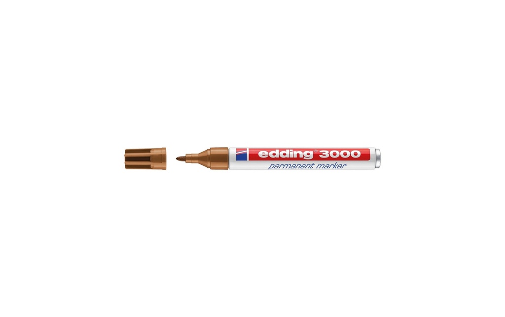 EDDING Marqueur permanent 3000 ocre
