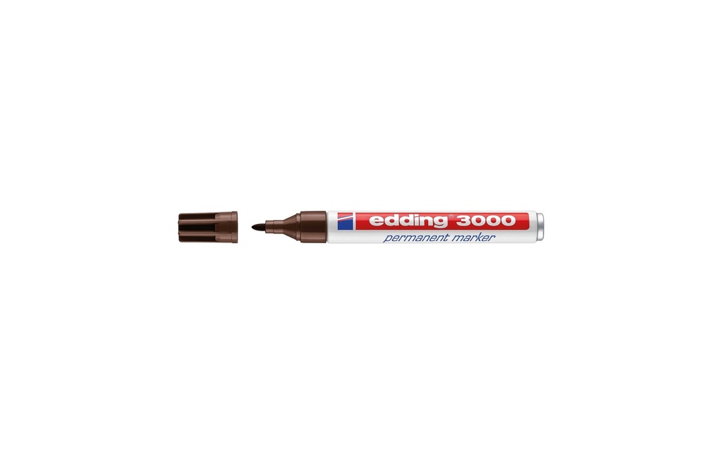 EDDING Marqueur perm.3000 brun foncé