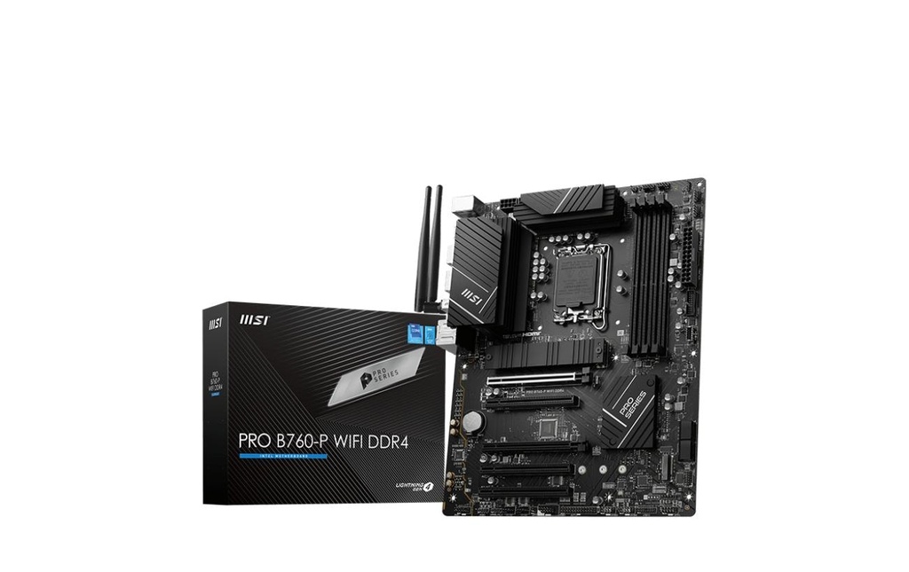 MSI Carte mère PRO B760-P Wifi DDR4