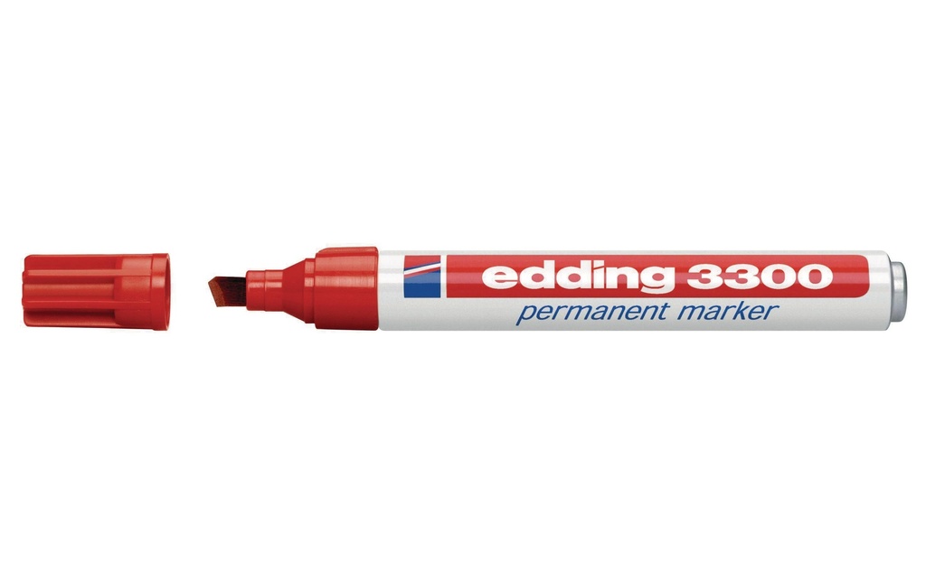 EDDING Marqueur permanent 3300 rouge