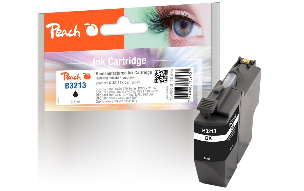 Peach Encre Brother LC-3213 XL noir