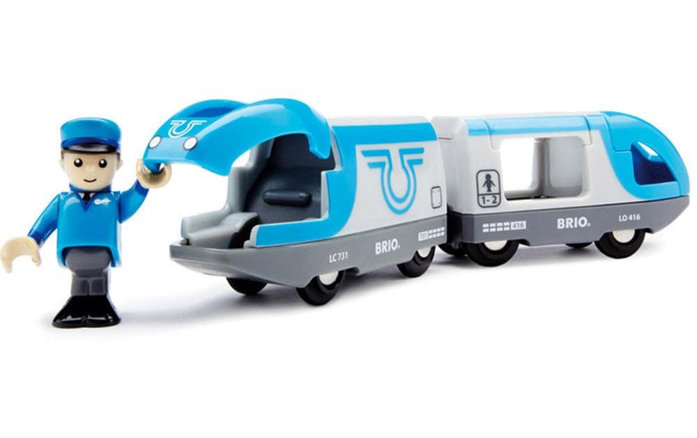 BRIO Chemin de fer Train de voyageurs alimenté par batterie