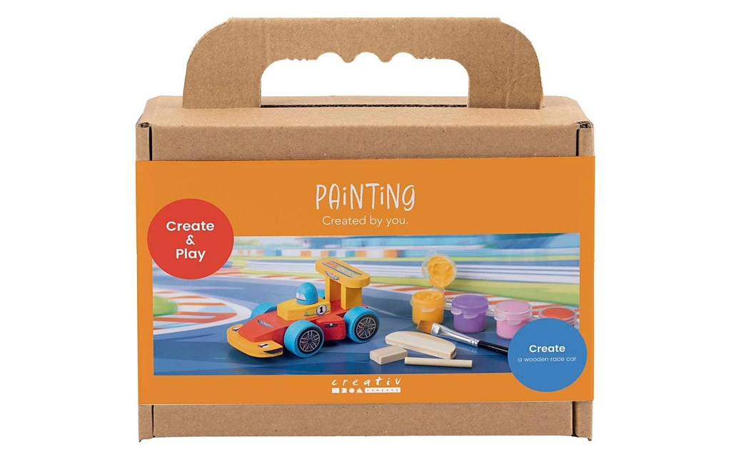 Creativ Company Kits de bricolage - Peinture, voitures de course