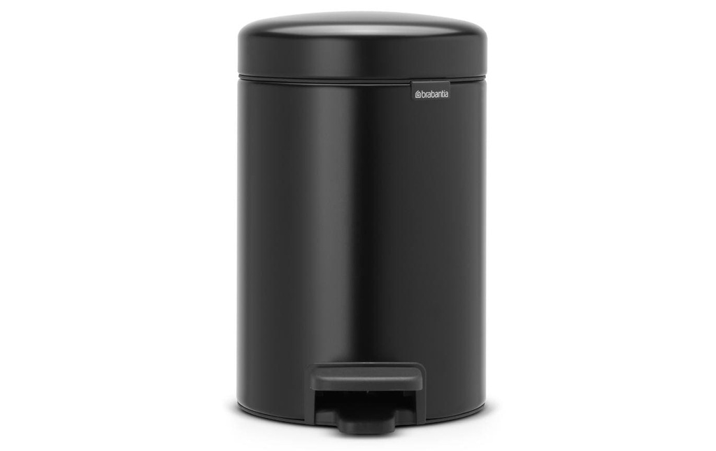 Brabantia Poubelle cosmétique NewIcon 3 l, Matt Black