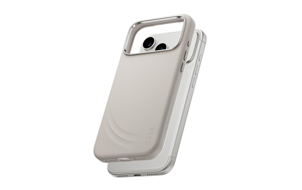 CARE Coque arrière Feature Flow MagSafe iPhone 17 Pro Max Vanilla