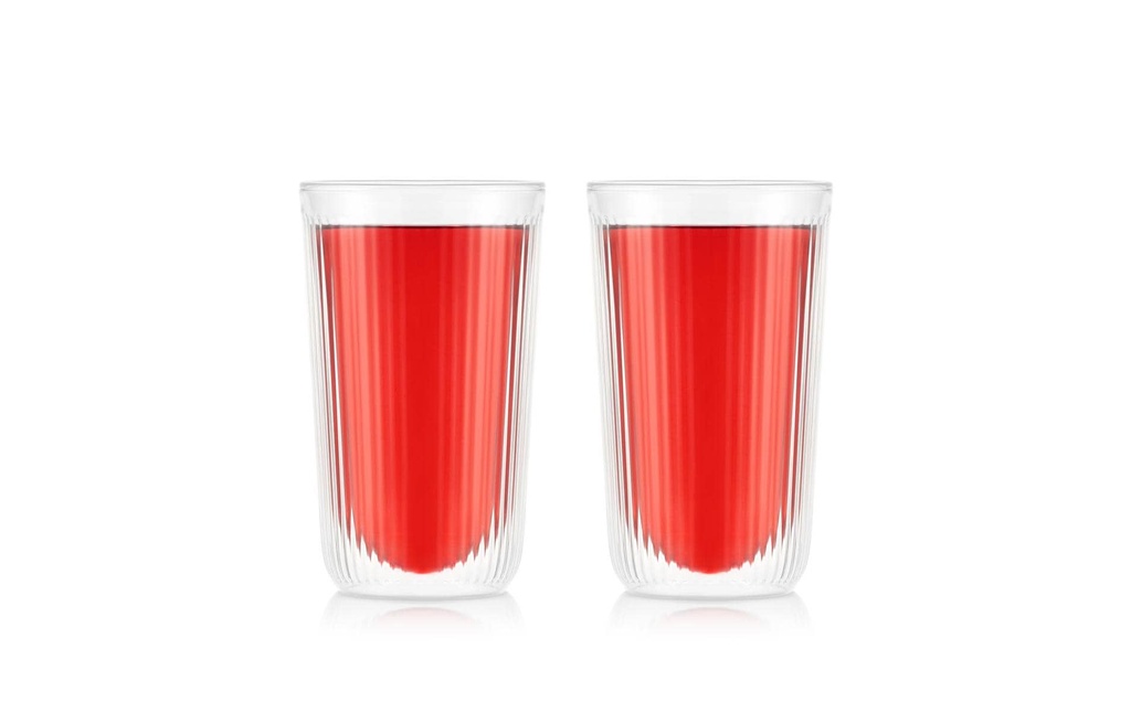 Bodum Verre Set de 2 bouteilles de Douro Transparent, 0.35 l